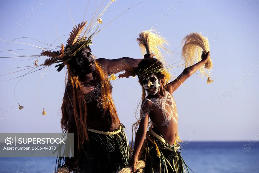 New Caledonia, Pine Island, Wapans community dancers