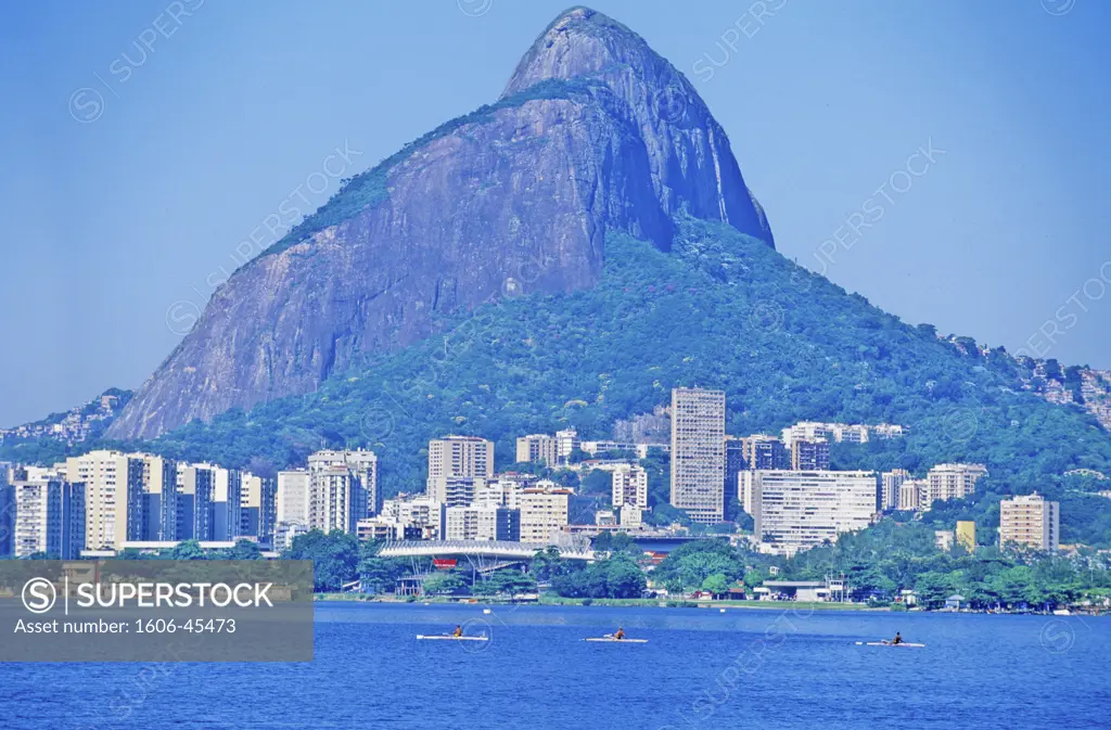Brazil, Rio de Janeiro, general view of the city and Sugar loaf