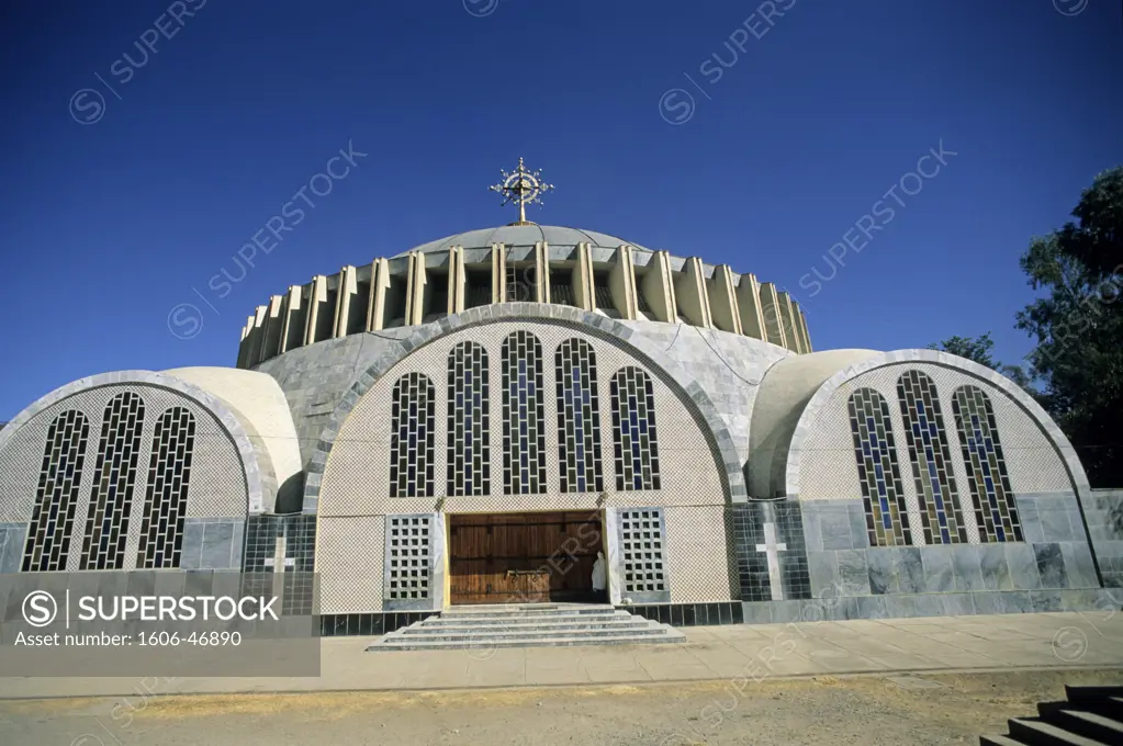 Ethiopia, Tigrai, Axoum, Church of Our Lady Mary of Zion
