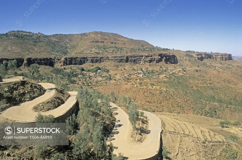 Ethiopia, Tigrai, between Axoum and Debré Damo