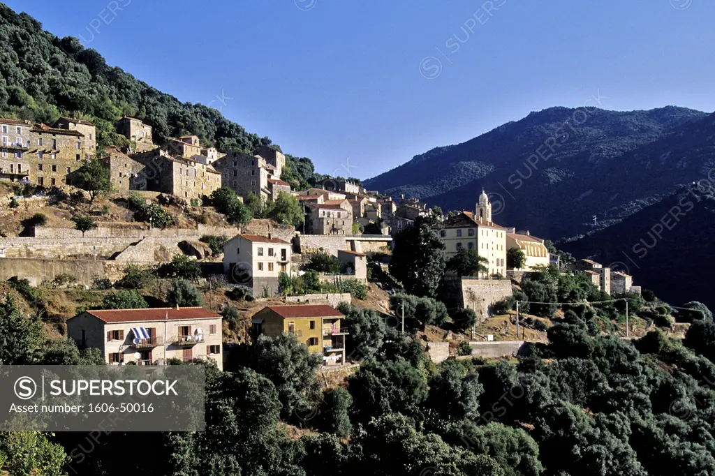 France, South Corsica (21) Olmeto village