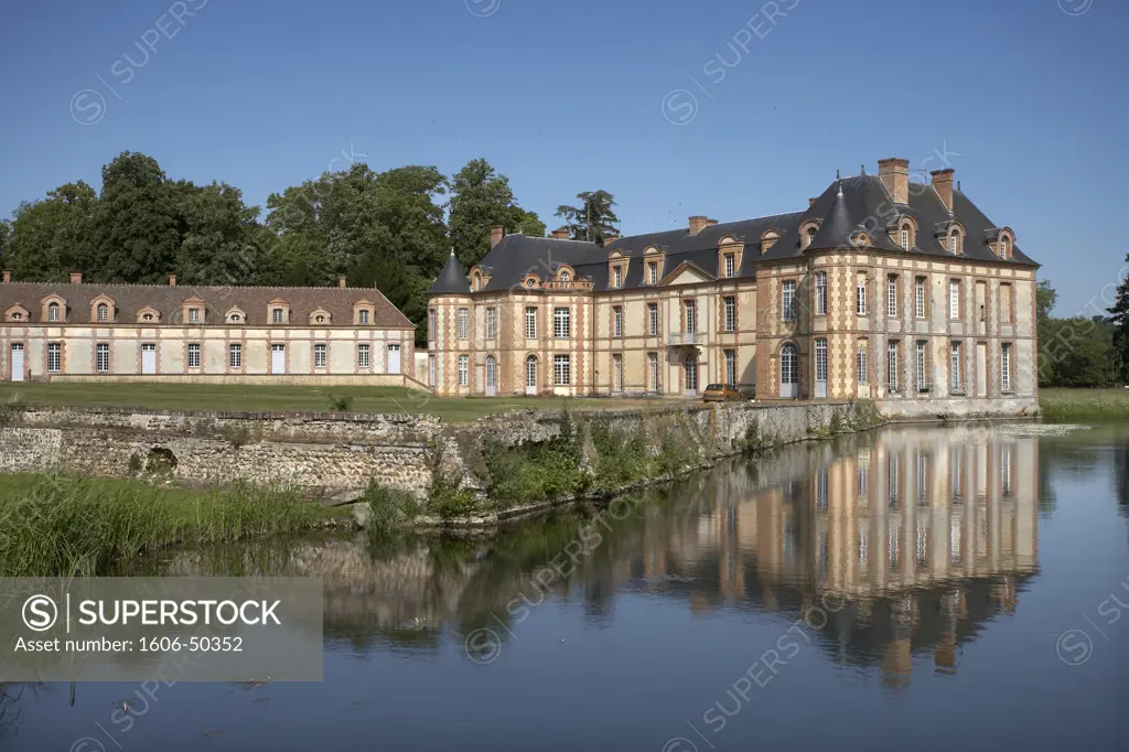 France, Centre-Val de Loire, Eure et Loire, Montigny sur Avre castle