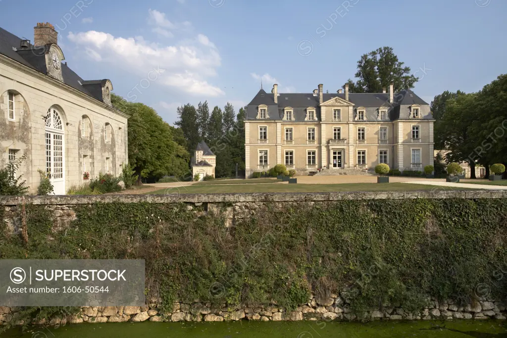 France, Pays de la Loire, Maine-et-Loire, Breil, Lathan castle