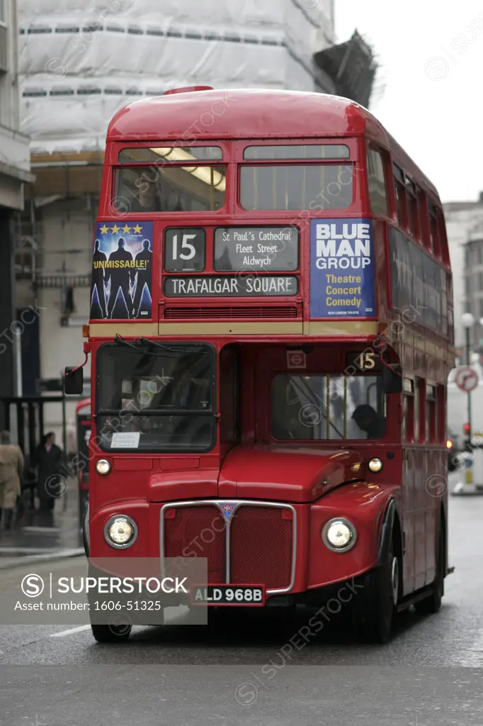 Great Britain, England, London, City, bus