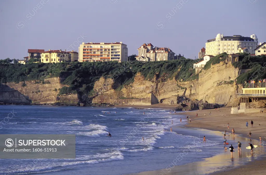 France, Basque country, Biarritz city