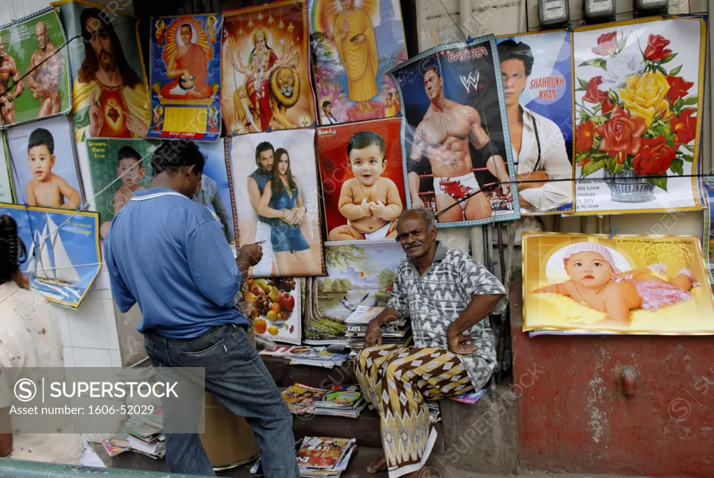 Sri Lanka, Kandy, street seller