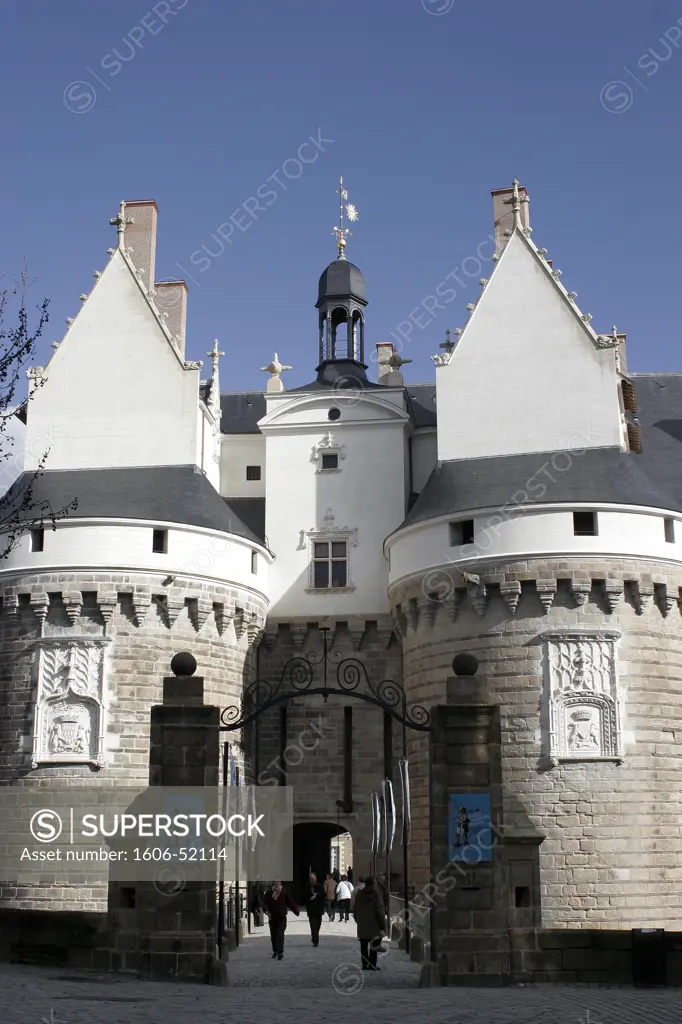 France, Pays de la Loire, Loire Atlantique, Nantes, castle of the Dukes of Brittany