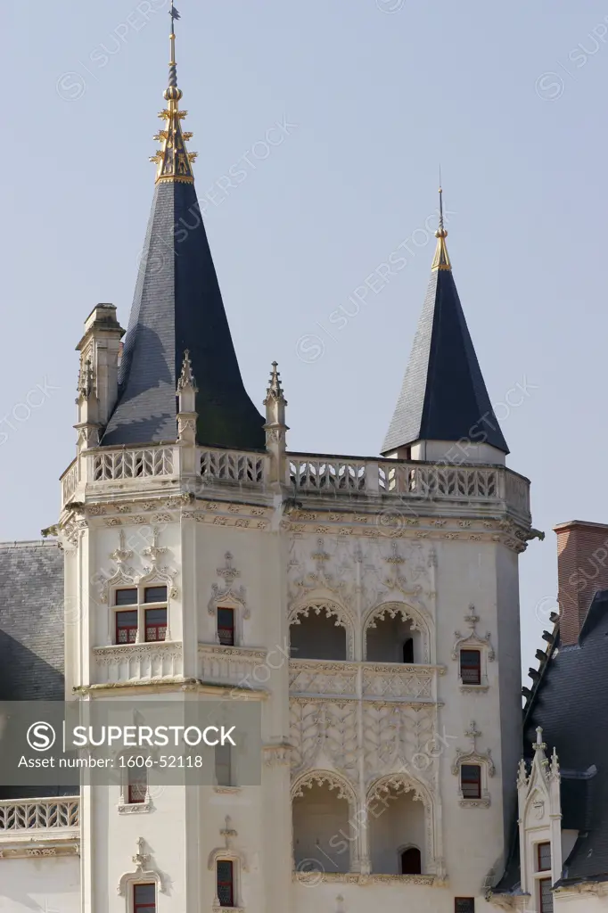 France, Pays de la Loire, Loire Atlantique, Nantes, castle of the Dukes of Brittany
