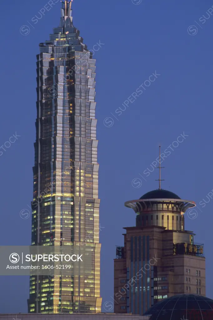 China, Shanghai, Pudong, Jimao Tower, Grand Hyatt Hotel