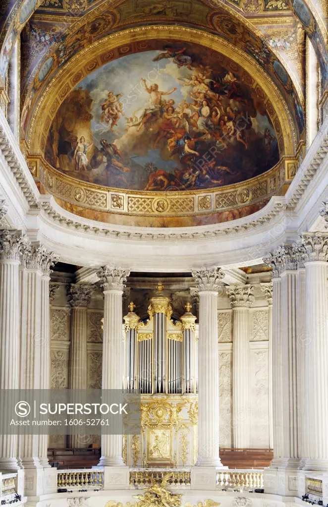 France, Ile de France, Yvelines, Versailles, Chateau de Versailles, Royal chapel