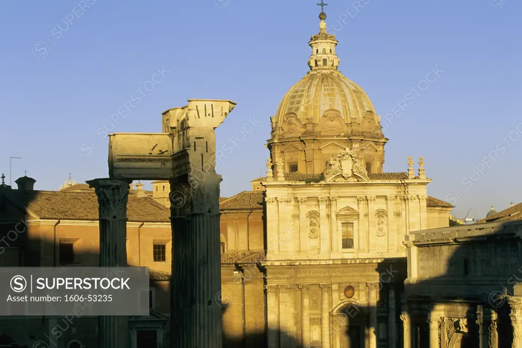 Italy, Lazio, Rome, roman forum