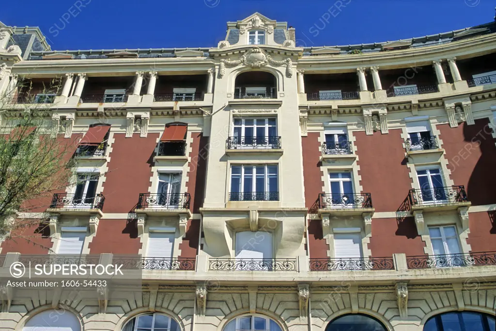 France, Aquitaine, Pyrénées-Atlantiques, Biarritz, Carlton hotel