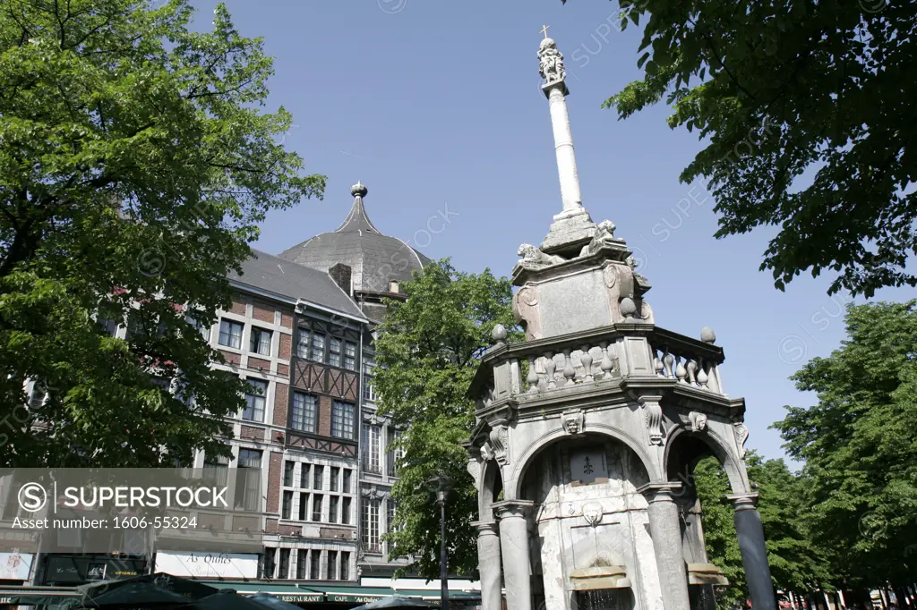Belgium, Walloon province of Liège, Liège city, the perron