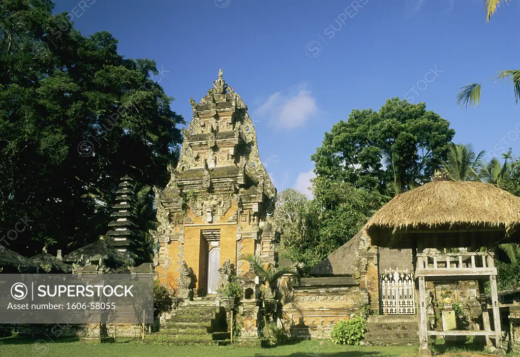 Indonesia, Bali, Ubud district, temple