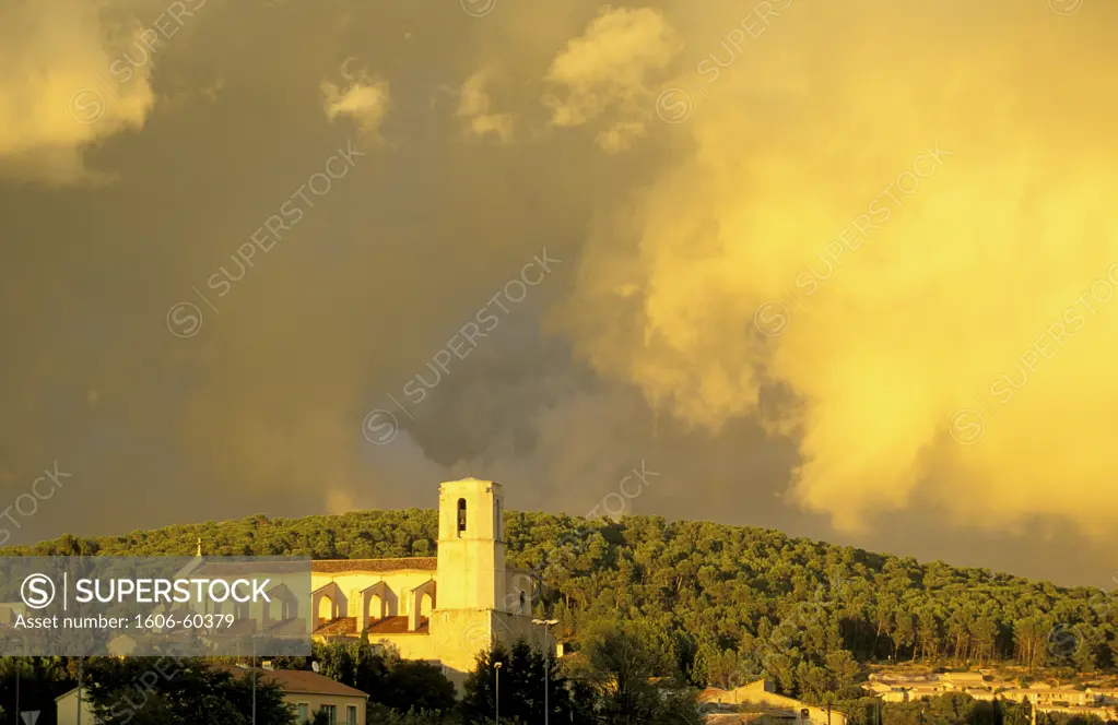 France, Provence Alpes Cote d'Azur, Var, Lorgues, St Martin church