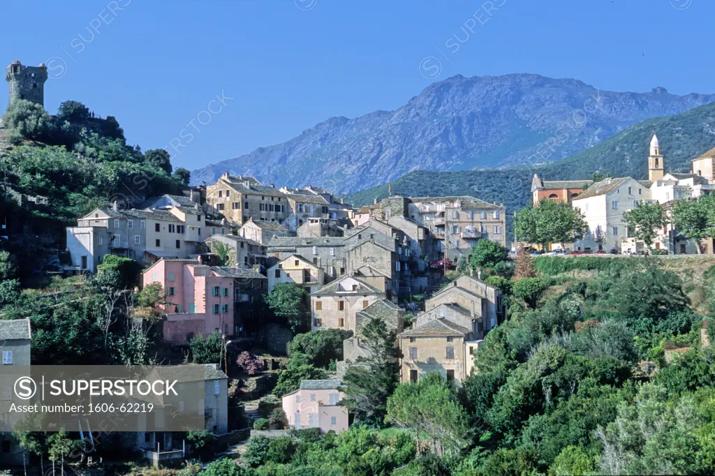 Upper Corsica, Cap Corse, Nonza village