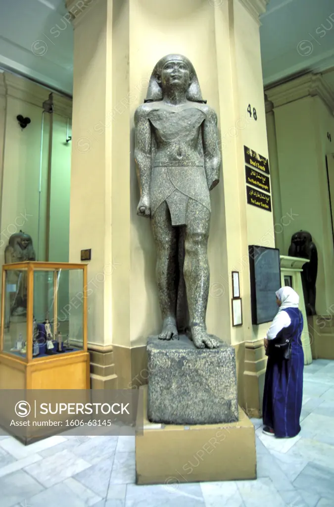 Egypt, Caro, Egyptian museum, Ramses II statue
