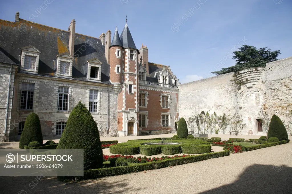 France, Centre, Indre-et-Loire, Luynes, castle