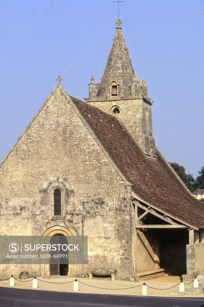 France, Poitou-Charentes, Vienne, Antigny church