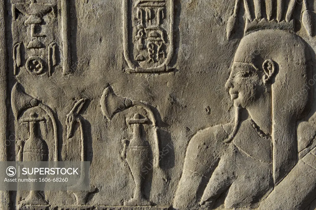 The Temple of Kom Ombo is an unusual double temple built during the rule Ptolemaic dynasty in the Egyptian town of Kom Ombo. One side of the temple is dedicated to the crocodile god Sobek, god of fertility and creator of the world. The other side is de