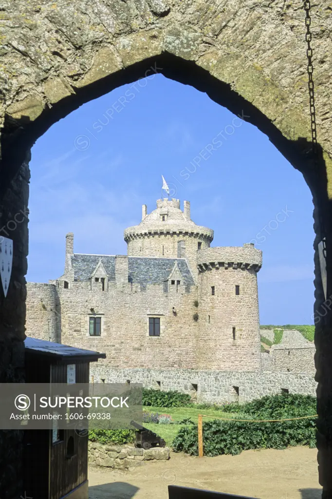 France, Bretagne, Cotes d'armor (22), Cap Fréhel, Fort La Latte (medieval castle)