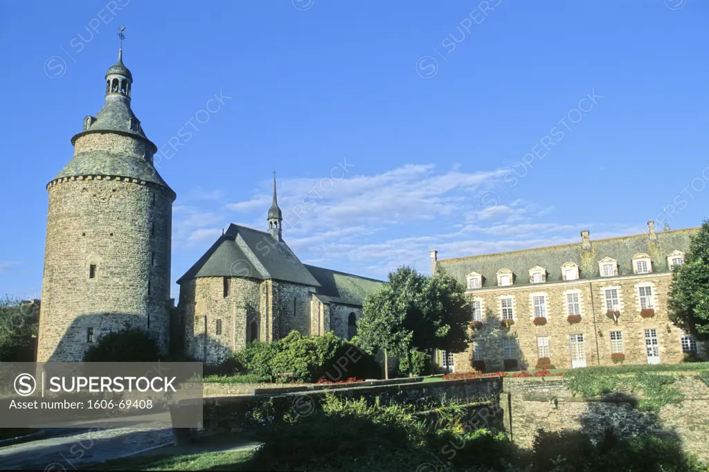 France, Bretagne, Ille-et-Vilaine (35), Chateaugiron castle (Rennes area)