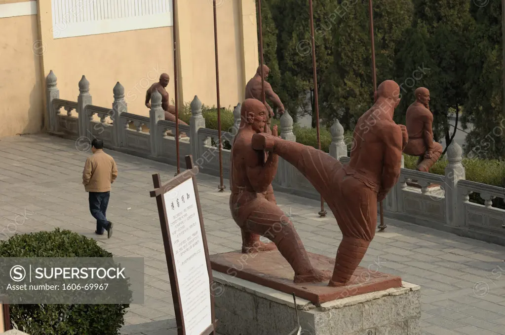 China, Henan province, Shaolin monastery