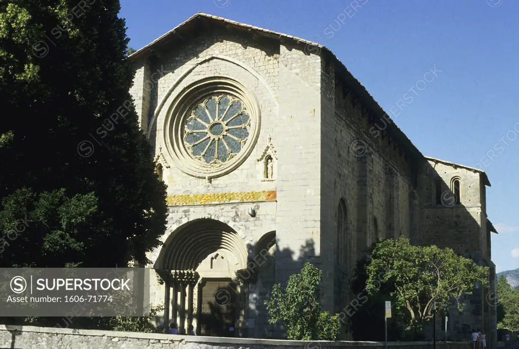 France, Alpes de Haute Provence, Digne les Bains, Notre Dame du Bourg cathedral
