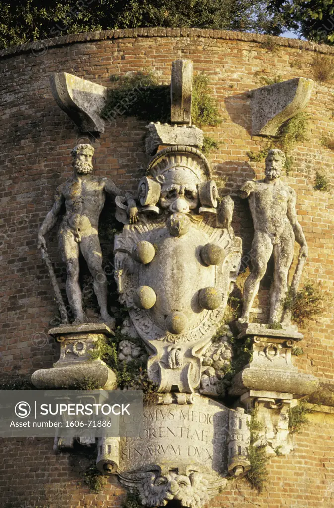 Italy, Toscana, Sienna, Barbara fortress (1561)
