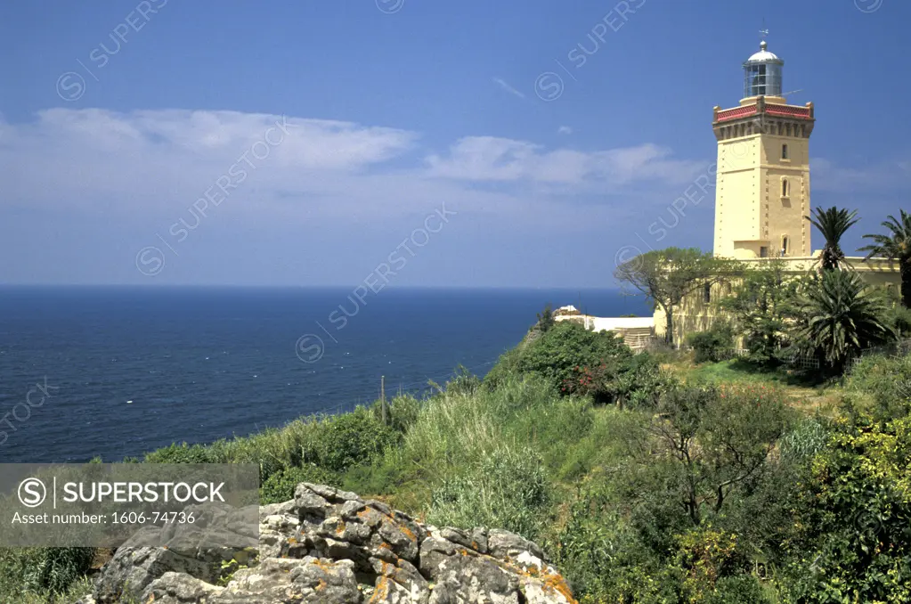 Morocco, Cape Spartel near Tanger, lighthouse