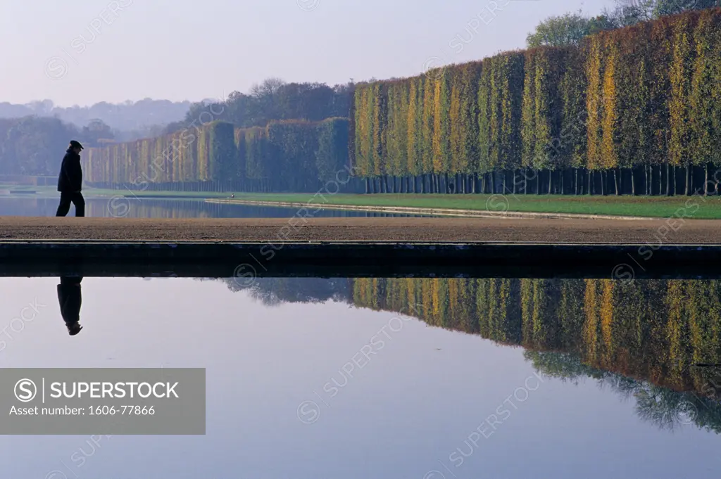 France, Ile de France, Yvelines, Versailles, Louis XIV king castle, Great Canal