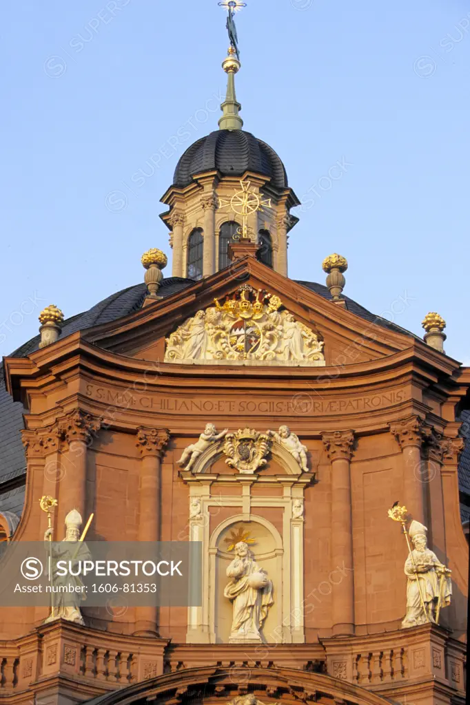 Germany, Bavaria, Wrzburg, Neumnster Church