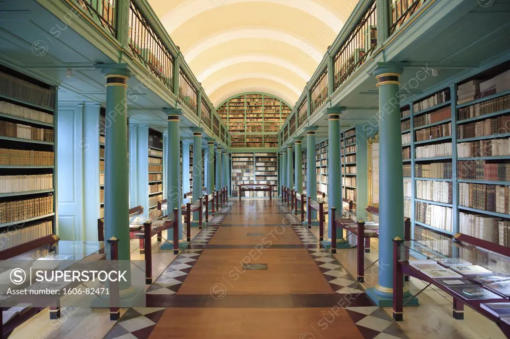Hungary, Debrecen, Reformed College, Library