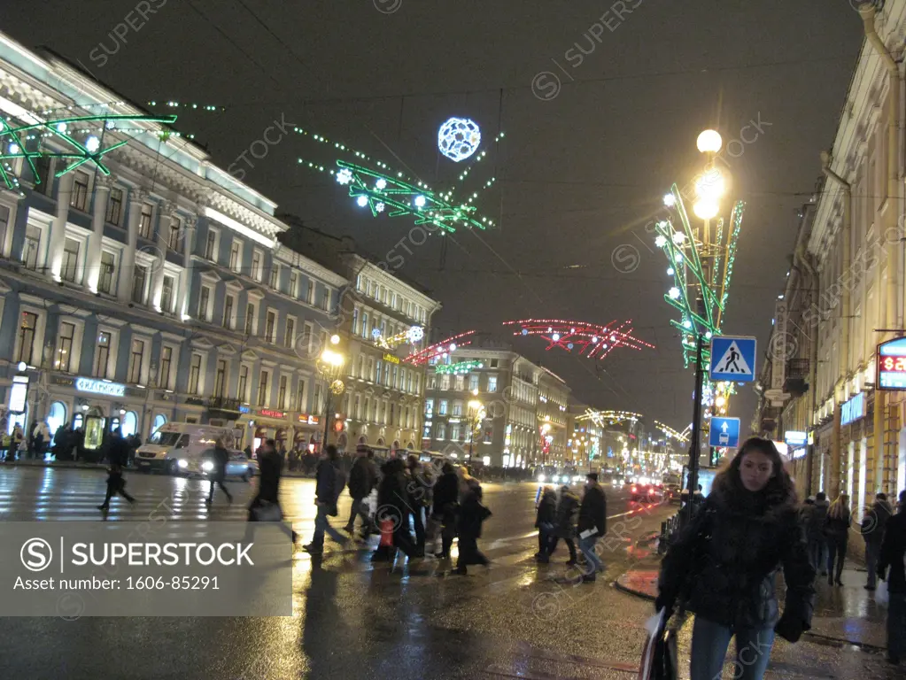 Russia, St. Petersburg, Nevkij avenue