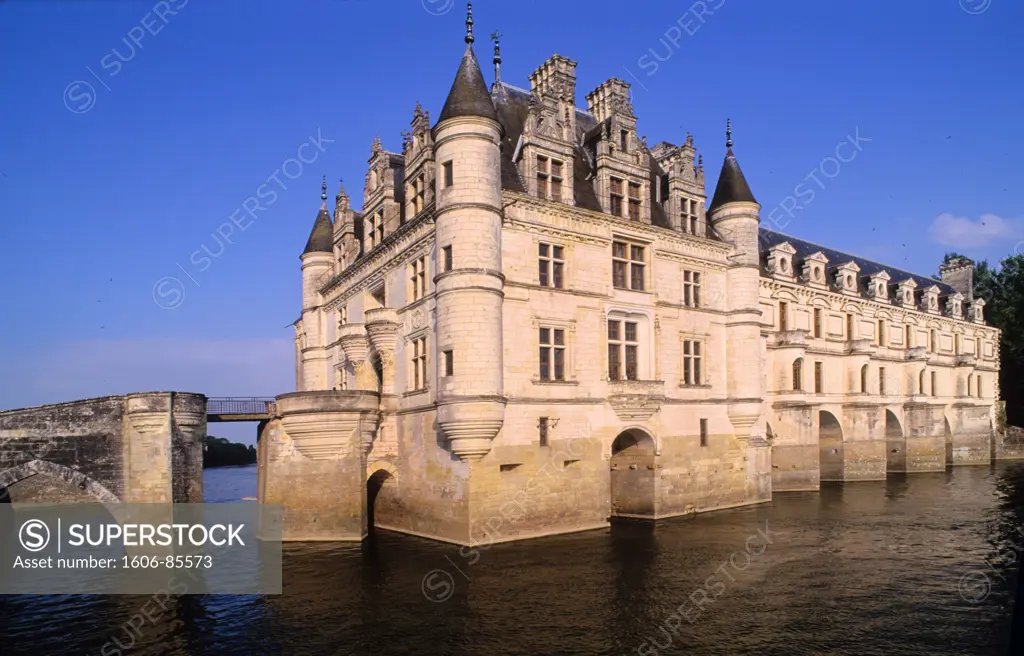France, Centre, Indre et Loire, Castle of Chenonceau