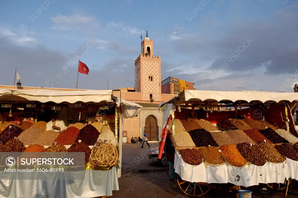 Morroco, City of Marrakesh, Jem Al Fna square