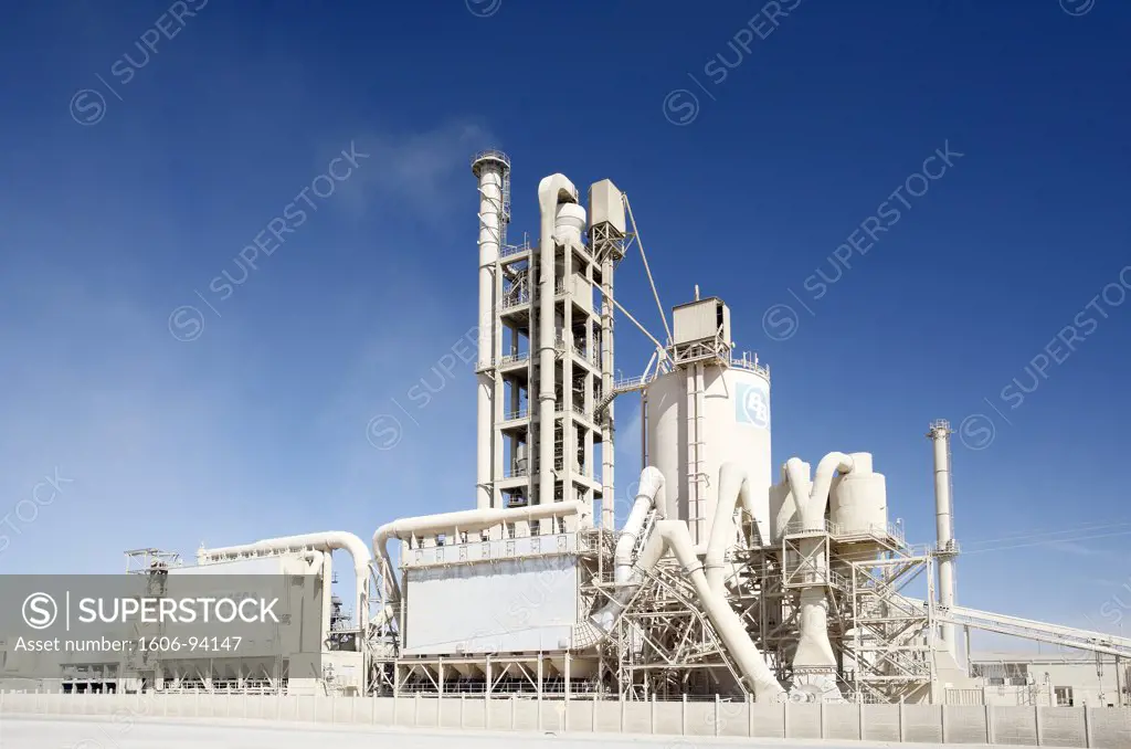Chile, Atacama, cement works