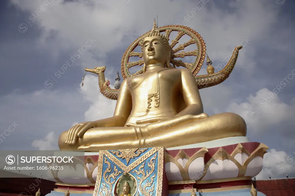 Thailand, Ko Samui, Wat Phra Yai, Big Buddha Temple