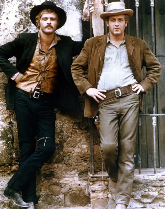 Robert Redford, Paul Newman / Butch Cassidy and the Sundance Kid 1969 directed by George Roy Hill