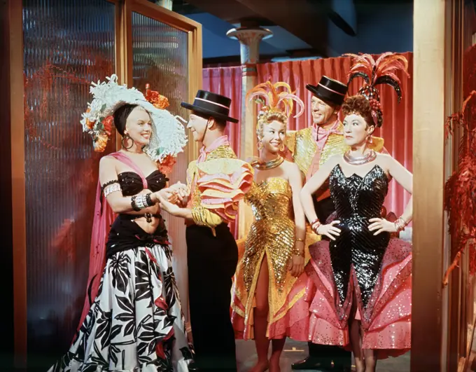Marilyn Monroe, Donald O'Connor, Mitzi Gaynor, Dan Dailey and Ethel Merman , There's No Business Like Show Business , 1954 directed by Walter Lang 20th C