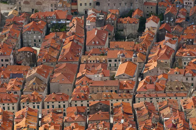 Europe, Croatia, Dubrovnik Neretva shire, Dalmatian coast, Dubrovnik, the old town