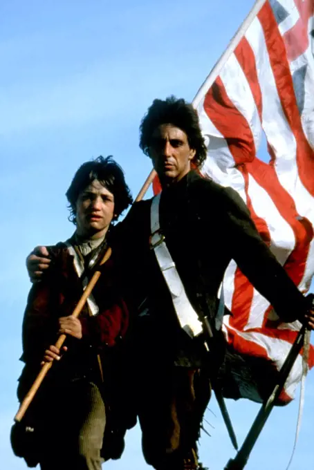 Dexter Fletcher and Al Pacino, Revolution, 1985 directed by Hugh Hudson   (Warner Bros. Pictures)