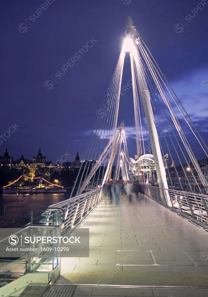 Hungerford Bridge, London, England