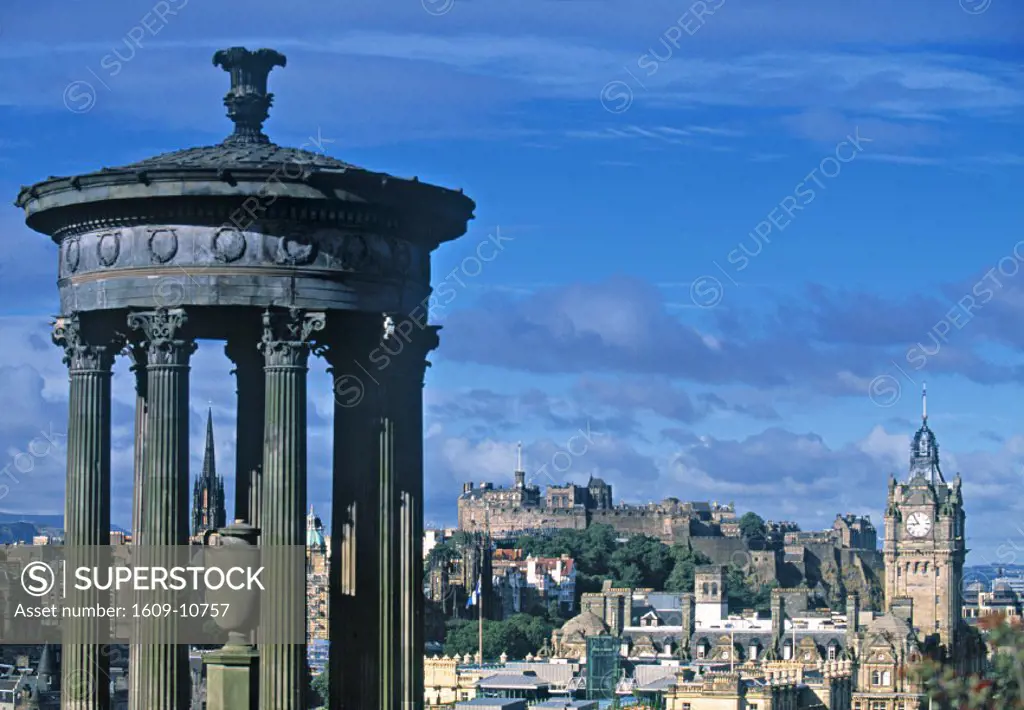 Stewart Monument, Calton Hill, Edinburgh, Scotland