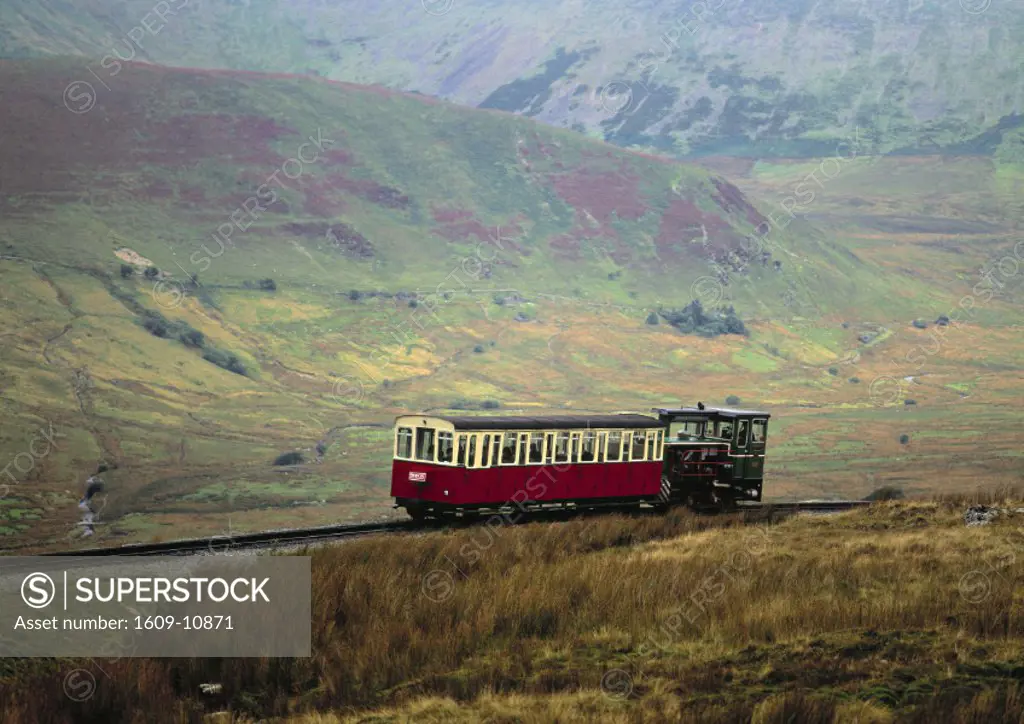 Snowdon Mountain Railway, Snowdon, Wales