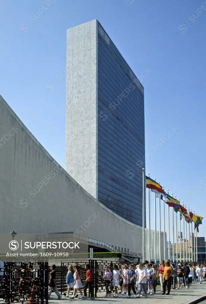 UN Headquarters, Manhatten, New York City, USA