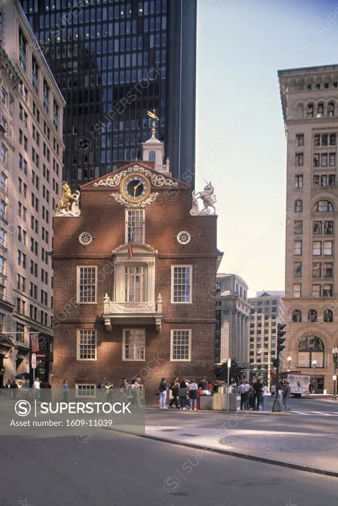 Old State House Boston Massachusetts USA
