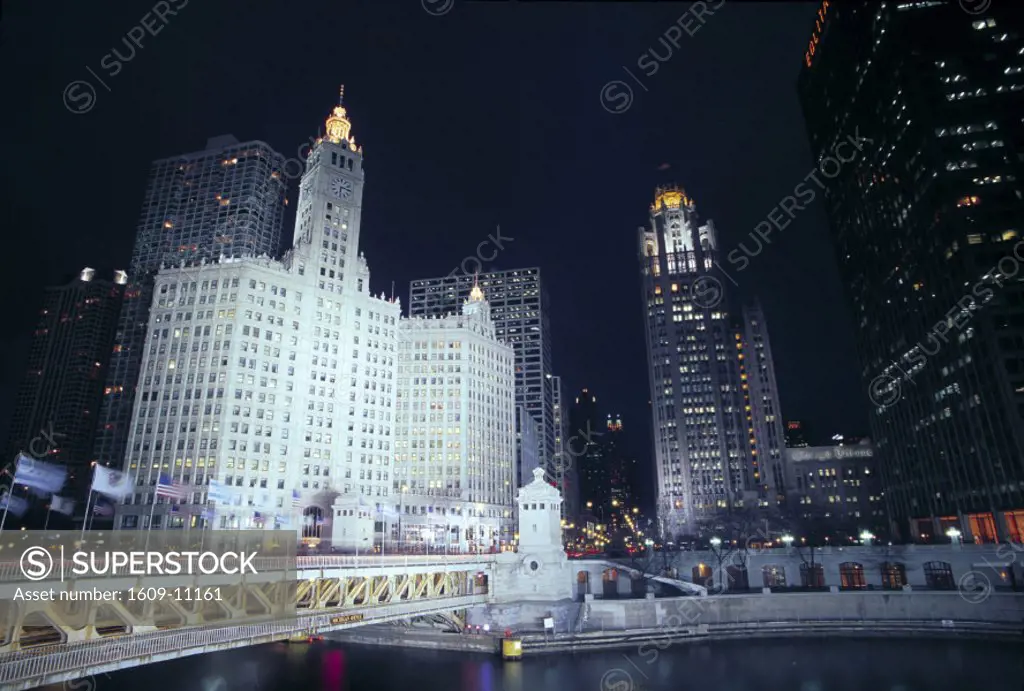 Wrigley Building, Chicago, Illinois, USA