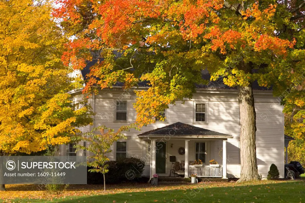 House nr. East Hampton, Connecticut, New England, USA