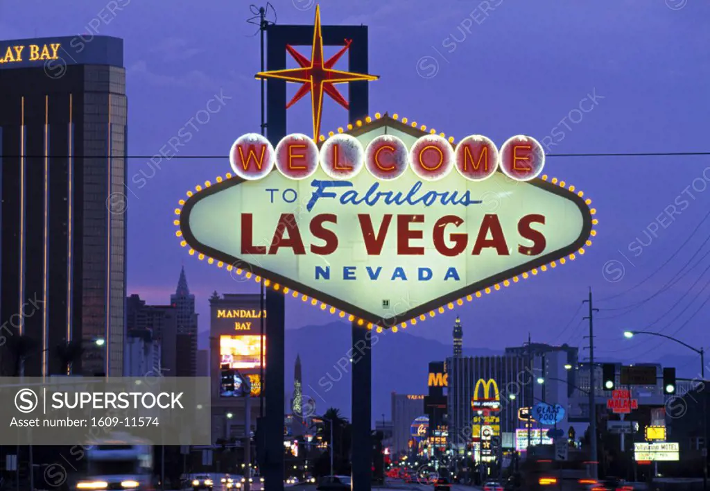Welcome sign, Las Vegas, Nevada, USA